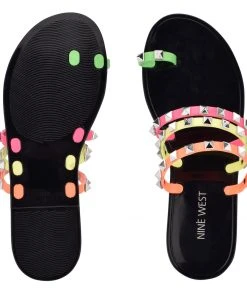 Nine West Y2K Revival Cartee Jelly Sandals