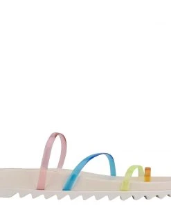 Nine West Cati Slide Sandals Color Pop