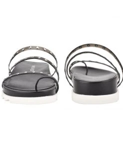 Nine West Cato Studded Slide Sandals Mules & Slides