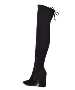 Nine West Ceeya 9x9 Over The Knee Heeled Boots Shoes