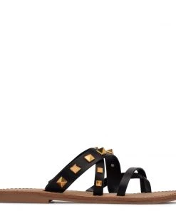 Nine West Cerri Flat Slide Sandals Fun Flats