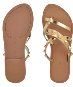 Nine West Cerri Flat Slide Sandals