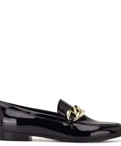 Nine West Shoes Chain Slip-On Loafers