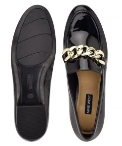 Nine West Shoes Chain Slip-On Loafers 11 Nine West Shoes Chain Slip-On Loafers
