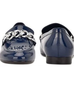 Nine West Chain Slip-On Loafers Flats