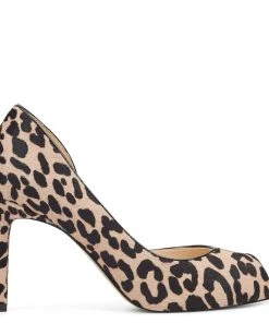 Nine West Heels Chance Peep Toe Pumps