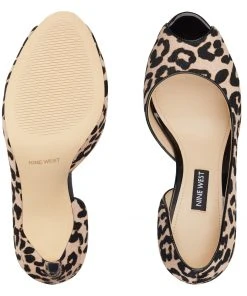 Nine West Heels Chance Peep Toe Pumps