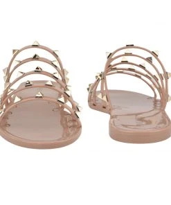Nine West Charli Flat Slide Sandals Fun Flats