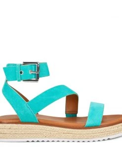 Nine West Chaya Espadrille Wedge Sandals Weave Got You