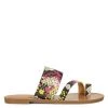 Nine West Color Pop Ciona Flat Slide Sandals