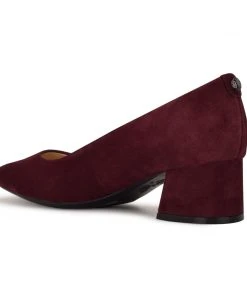 Nine West Cloe 9x9 Block Heel Pumps