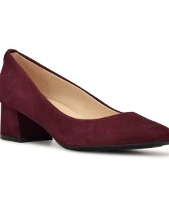 Nine West Cloe 9x9 Block Heel Pumps