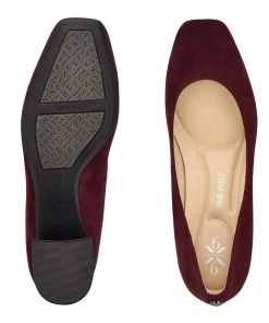 Nine West Cloe 9x9 Block Heel Pumps