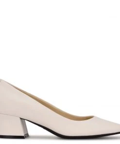 Nine West Heels Cloe 9x9 Block Heel Pumps