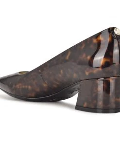 Nine West Cloe 9x9 Block Heel Pumps