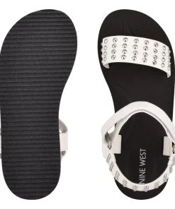 Nine West Comehere Studded Platform Sandals