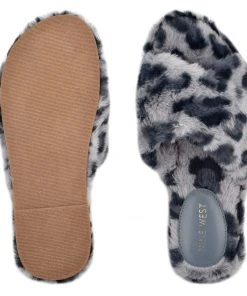 Nine West Cozy Flat Slide Sandals Shoes