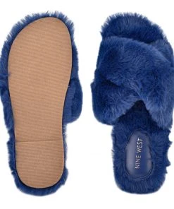 Nine West Cozy Flat Slide Sandals