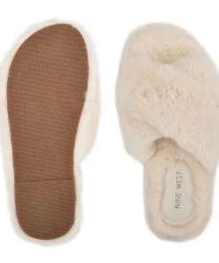 Nine West Cozy Flat Slide Sandals