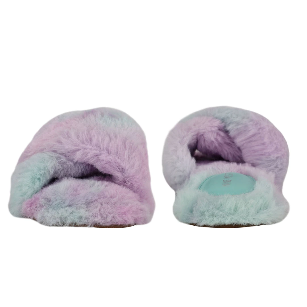 Nine West Cozy Flat Slide Sandals 6 Nine West Cozy Flat Slide Sandals