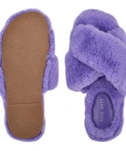 Nine West Cozy Flat Slide Sandals