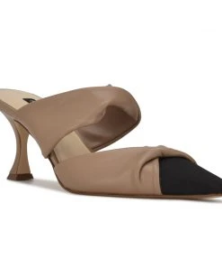 Nine West Heel Appeal Crown Pointy Toe Mules
