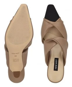 Nine West Heel Appeal Crown Pointy Toe Mules