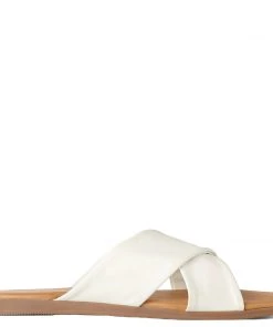 Nine West Crush Criss Cross Sandal Flats