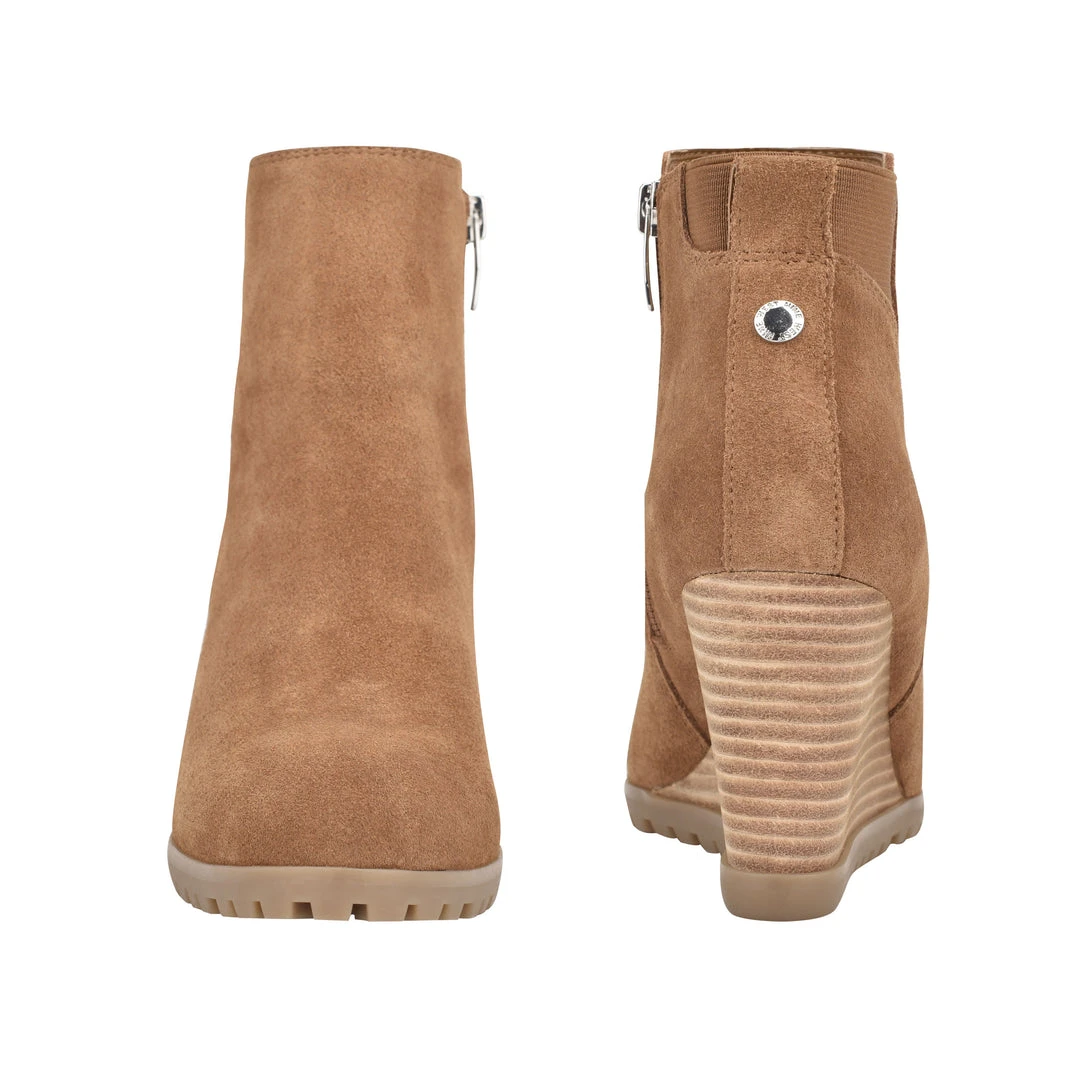 Nine West Curtis Wedge Booties 7 Nine West Curtis Wedge Booties