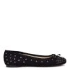 Nine West Curvy Studded Ballet Flats