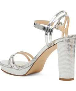 Nine West Daisy Open Toe Sandals Metallic Mindset