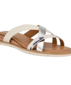 Nine West Weave Got You Dallan Slide Wedge Sandals