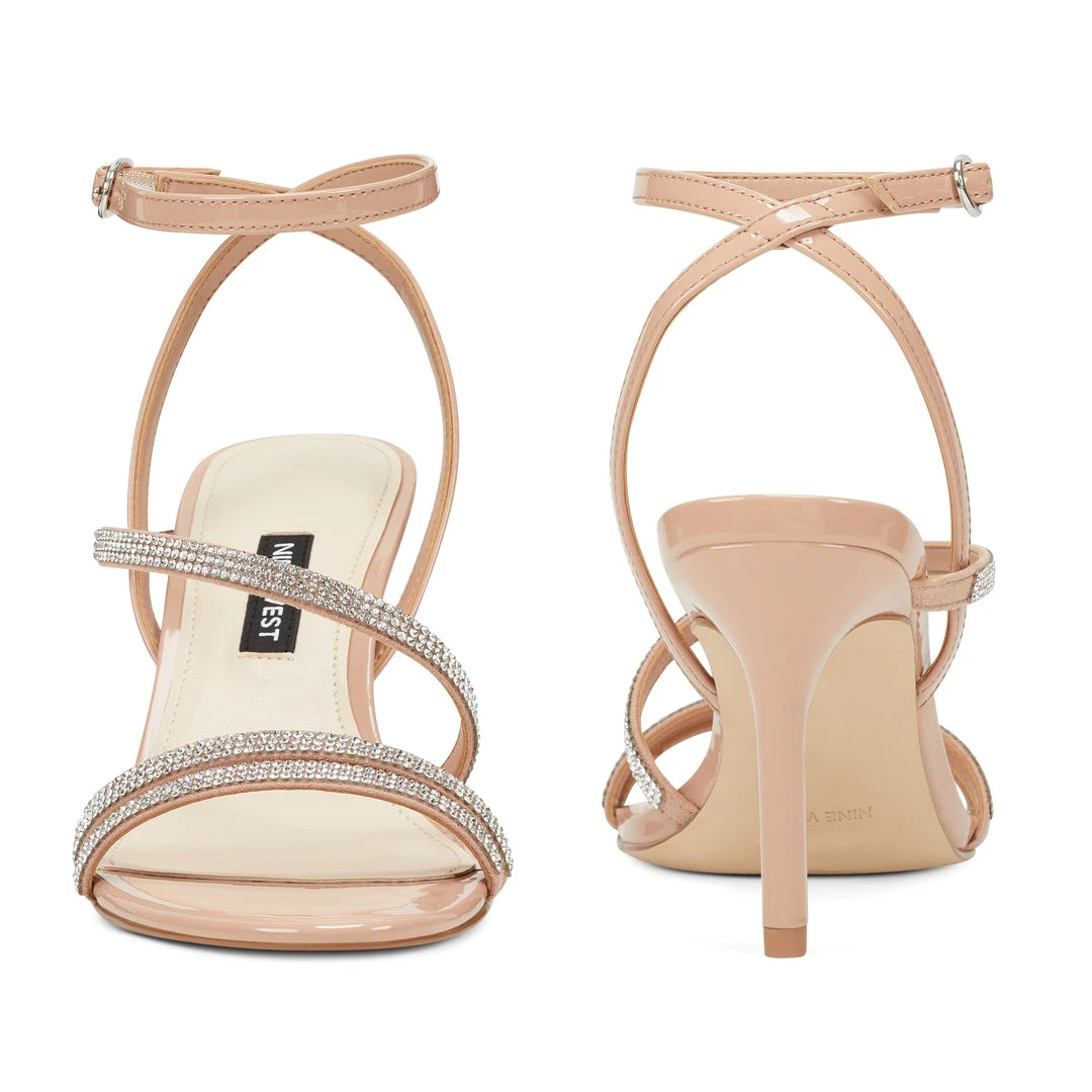 Nine West Heels Dana Dress Sandals 7 Nine West Heels Dana Dress Sandals
