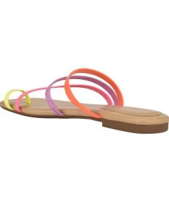 Nine West Darbie Flat Toe Ring Slide Sandals