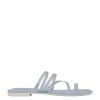 Nine West Darbie Flat Toe Ring Slide Sandals