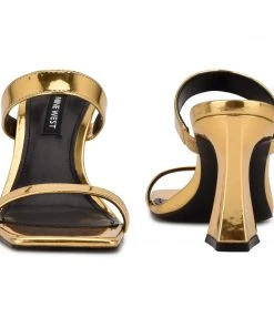 Nine West Heel Appeal Darla Heeled Slide Sandals