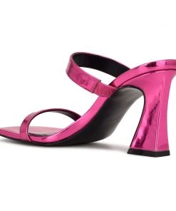 Nine West Darla Heeled Slide Sandals
