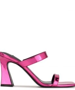 Nine West Darla Heeled Slide Sandals