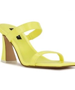 Nine West Darla Heeled Slide Sandals