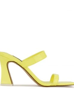 Nine West Darla Heeled Slide Sandals