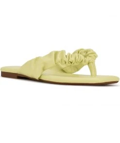 Nine West Daxx Flat Slide Sandals Fun Flats