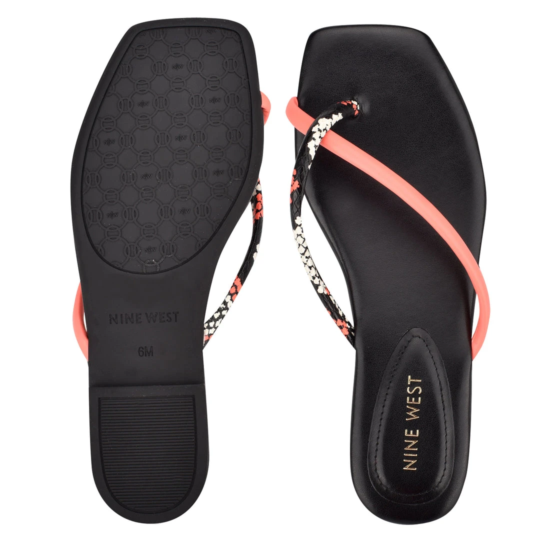 Nine West Day Flat Thong Sandals 7 Nine West Day Flat Thong Sandals