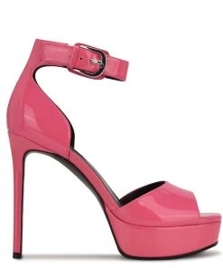 Nine West Debby Platform Sandals High Impact Platforms