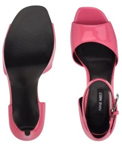 Nine West Debby Platform Sandals High Impact Platforms