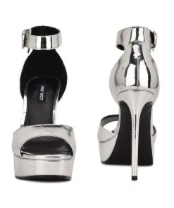 Nine West Debby Platform Sandals High Impact Platforms