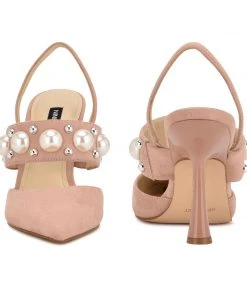 Nine West Debut Dress Slingback Pumps Heel Appeal 10 Nine West Debut Dress Slingback Pumps Heel Appeal