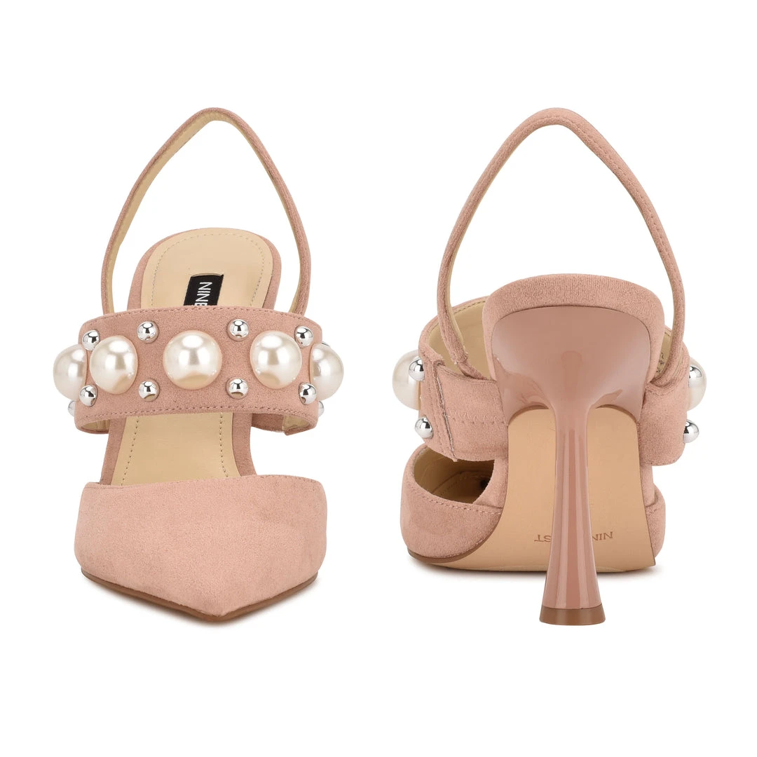 Nine West Debut Dress Slingback Pumps Heel Appeal 6 Nine West Debut Dress Slingback Pumps Heel Appeal