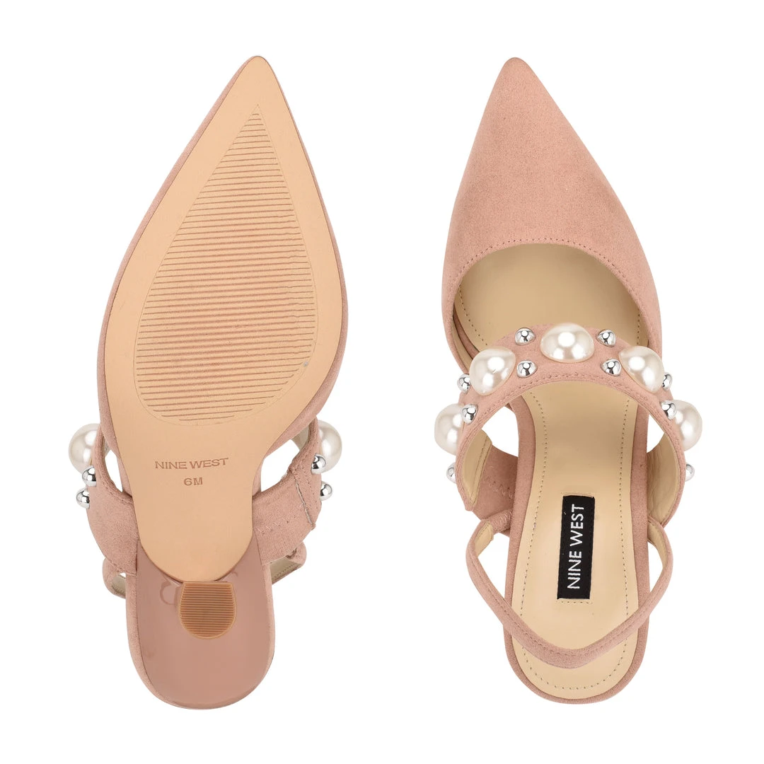 Nine West Debut Dress Slingback Pumps Heel Appeal 7 Nine West Debut Dress Slingback Pumps Heel Appeal