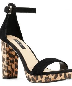 Nine West Dempsey Platform Sandals Heels