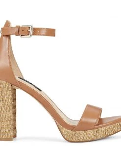 Nine West Dempsey Platform Sandals Heels